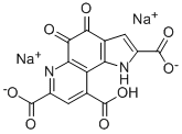 Structure of PQQ Disodium Salt Powder 122628-50-6